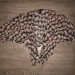 Floral cardigan